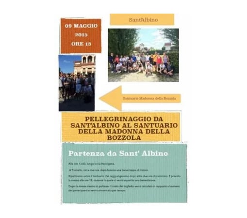 Gli amici del cammino - ASD Mortara - Pellegrinaggio 2015